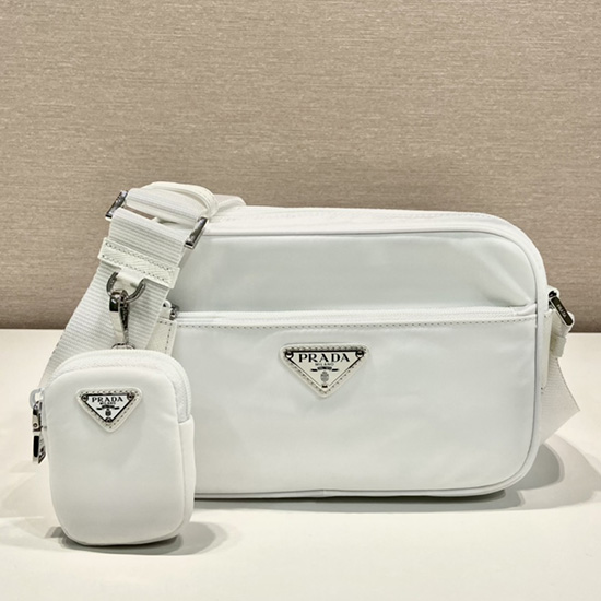 Prada Re-Nylon shoulder bag White 1BC167