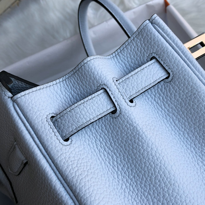 Hermes Togo Leather Birkin Bag Bleu Brume HB253001