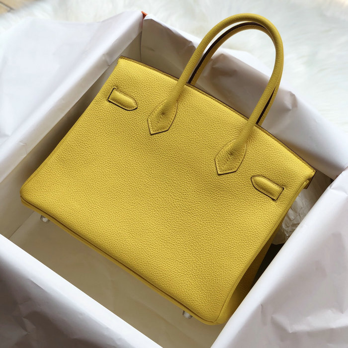 Hermes Togo Leather Birkin Bag Jaune de Naples HB253001