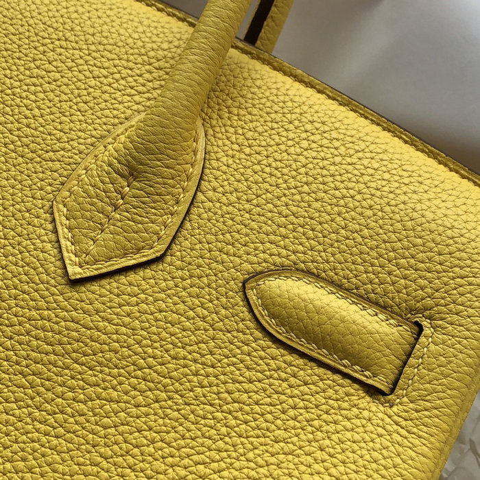 Hermes Togo Leather Birkin Bag Jaune de Naples HB253001