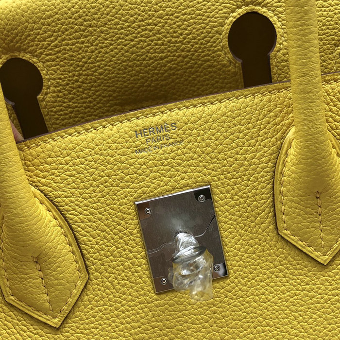 Hermes Togo Leather Birkin Bag Jaune de Naples HB253001