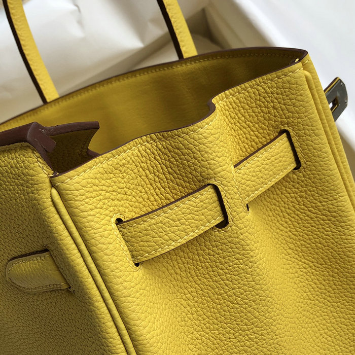 Hermes Togo Leather Birkin Bag Jaune de Naples HB253001