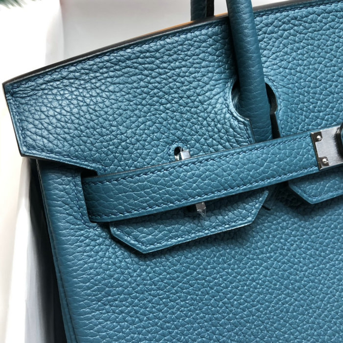 Hermes Togo Leather Birkin Bag Vert Bosphore HB253001