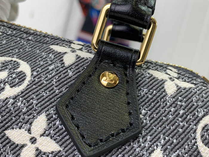 Louis Vuitton Denim Nano Speedy Grey M82242