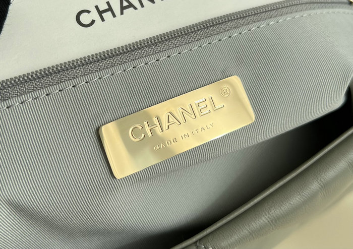 Chanel 19 Lambskin Large Flap Bag Green AS1161