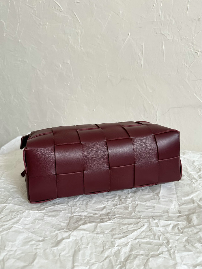 Bottega Veneta Brick Cassette Burgundy B709360