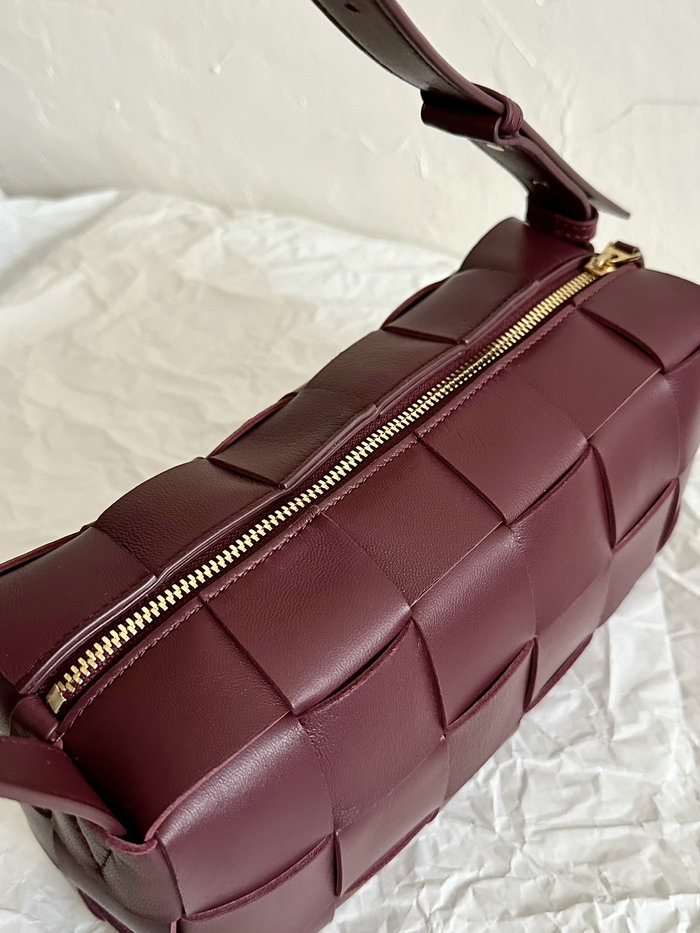 Bottega Veneta Brick Cassette Burgundy B709360