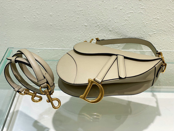 Dior Saddle Bag with Strap Powder Beige M0455