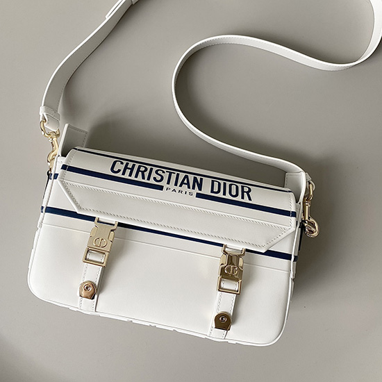 Dior Small Diorcamp Bag White DM926