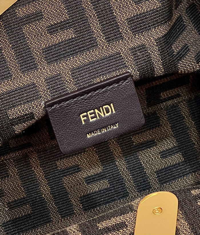 Fendi First small leather bag Blue F80018