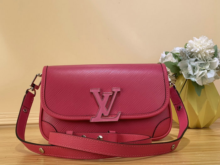 Louis Vuitton Epi Leather BUCI Peach M59459