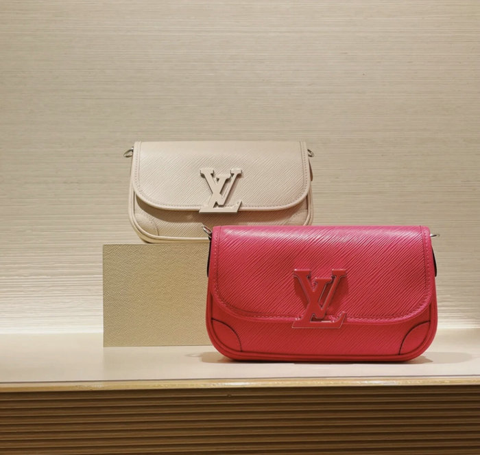 Louis Vuitton Epi Leather BUCI Peach M59459