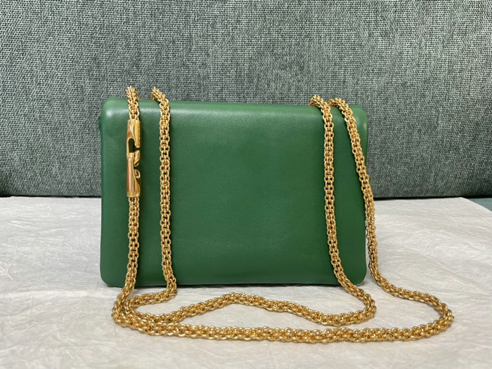 Valentino Garavani One Stud Shoulder Bag Green V1215