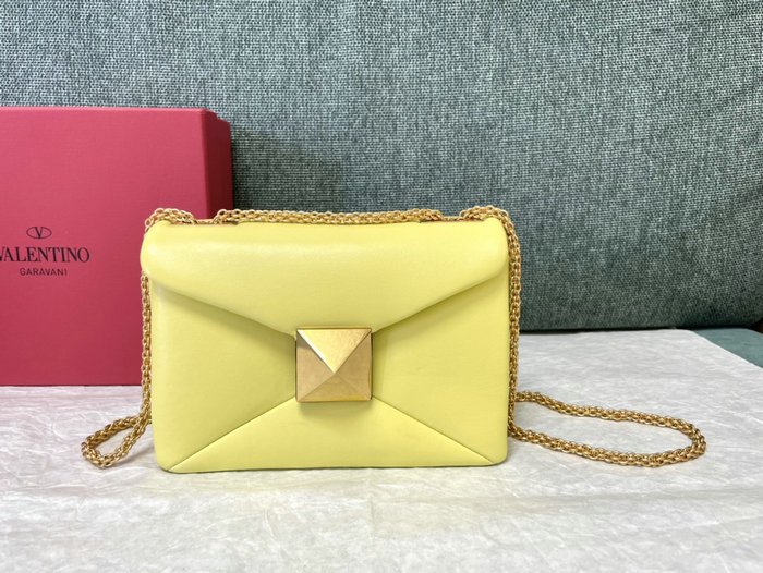 Valentino Garavani One Stud Shoulder Bag Yellow V1215