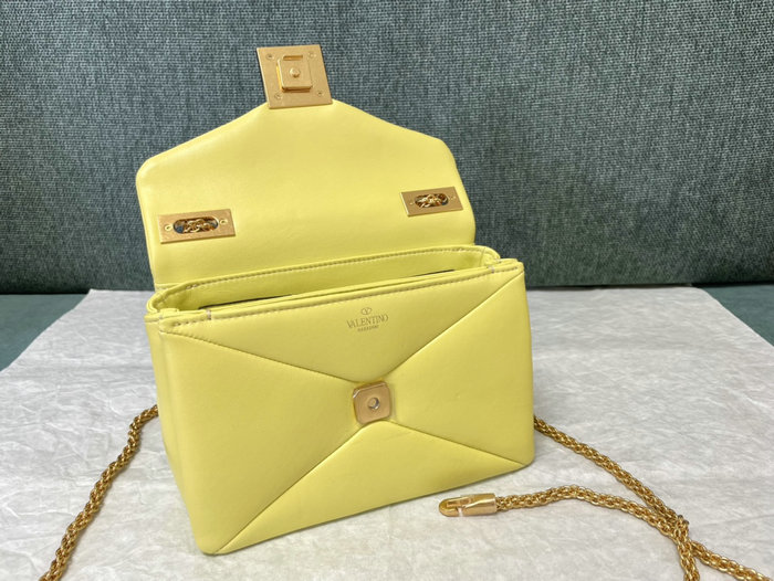 Valentino Garavani One Stud Shoulder Bag Yellow V1215