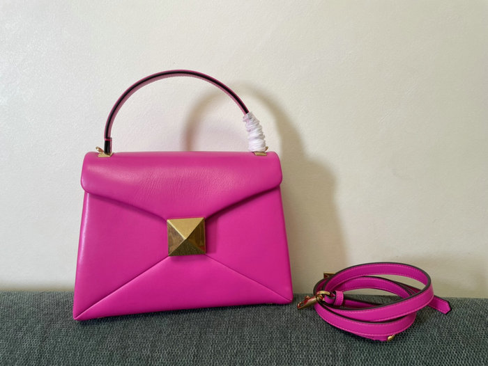 Valentino Small One Stud Handbag Pink V1187