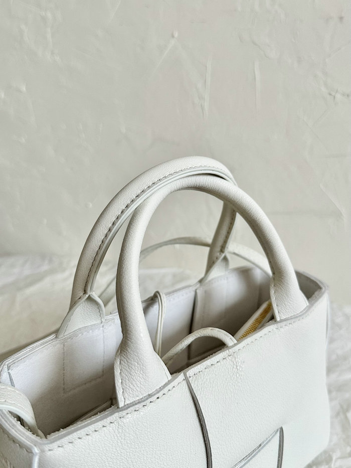 Bottega Veneta Candy Arco Tote Bag White B729029