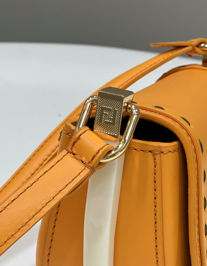 Fendi Moonlight Leather Bag Orange F80008