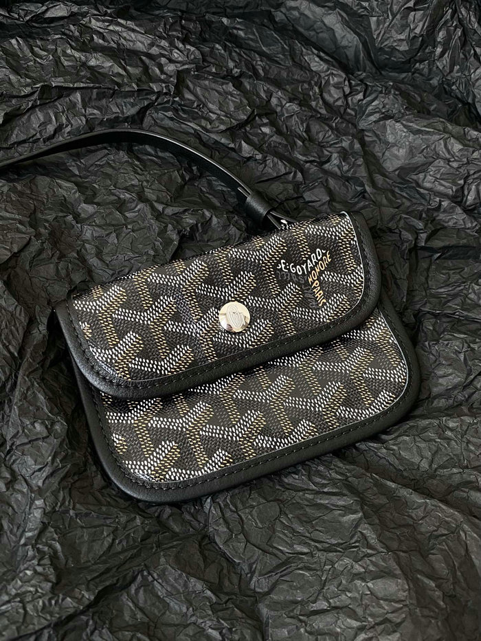 Goyard Goyardine Mini Tote Bag Black G6003