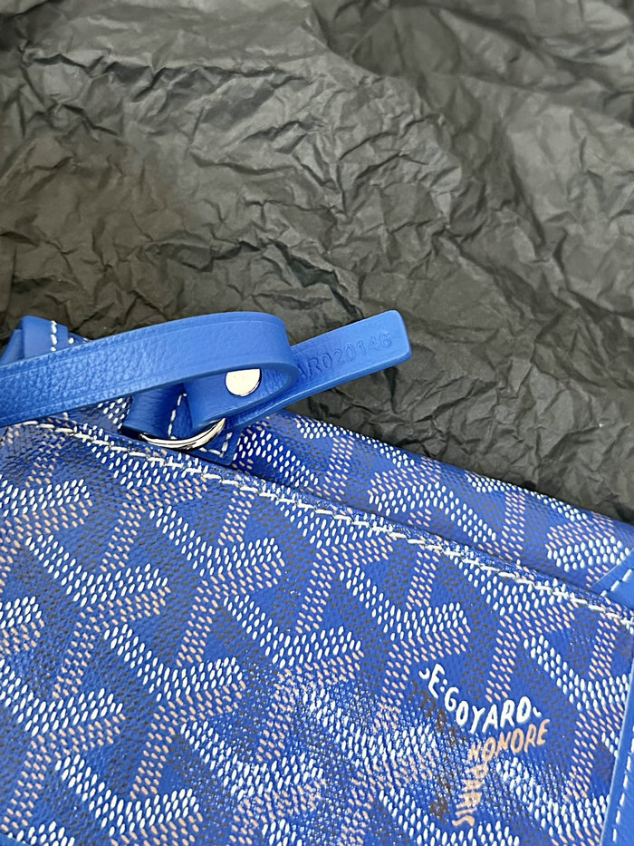 Goyard Goyardine Mini Tote Bag Blue G6003