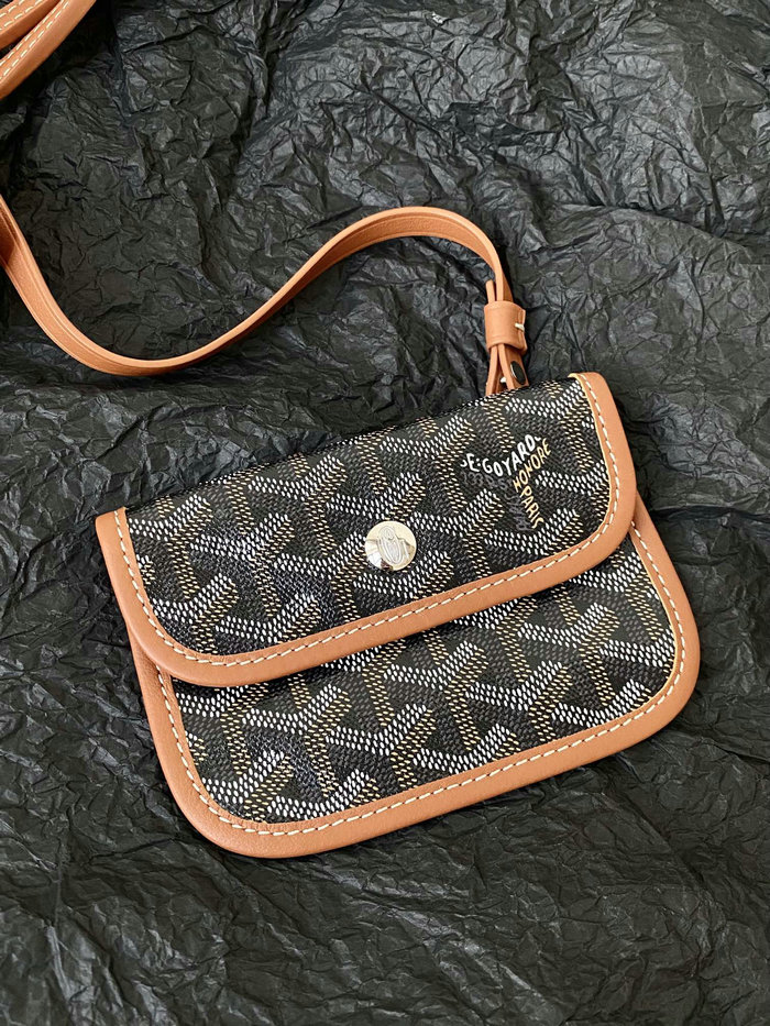 Goyard Goyardine Mini Tote Bag Brown G6003