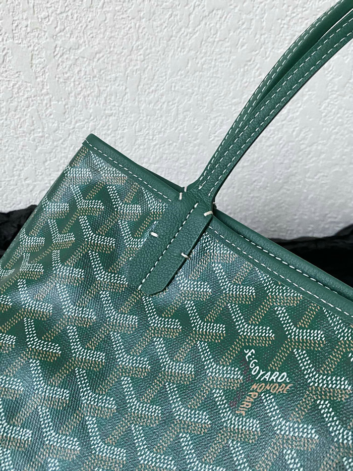 Goyard Goyardine Mini Tote Bag Green G6003