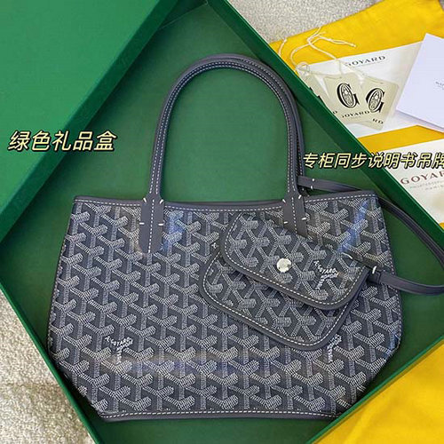 Goyard Goyardine Mini Tote Bag Grey G6003