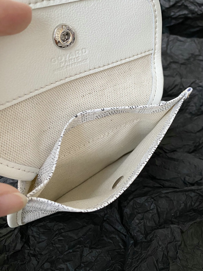 Goyard Goyardine Mini Tote Bag White G6003