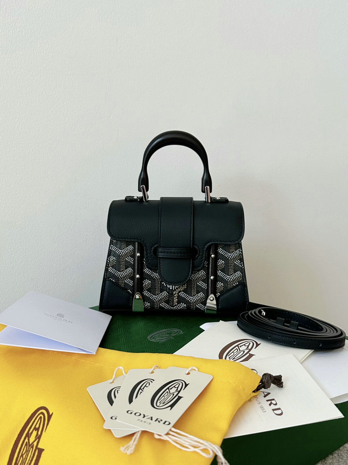 Goyard Saigon Structure Nano Bag Black G6013