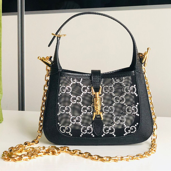 Gucci Jackie 1961 mini shoulder bag Black 637091