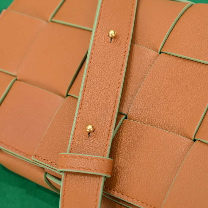 Bottega Veneta Calfskin Cassette Brown B578130