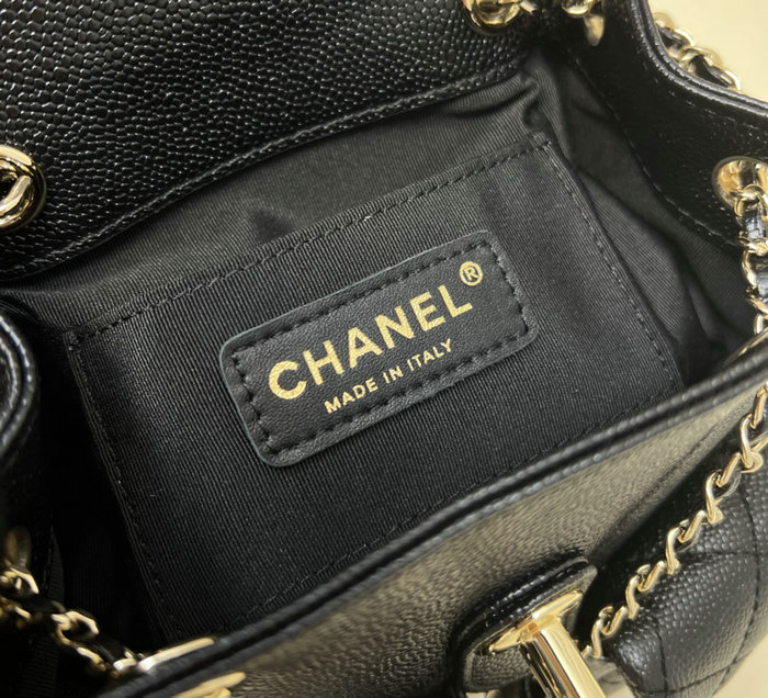 Chanel Small Backpack Black AS3787