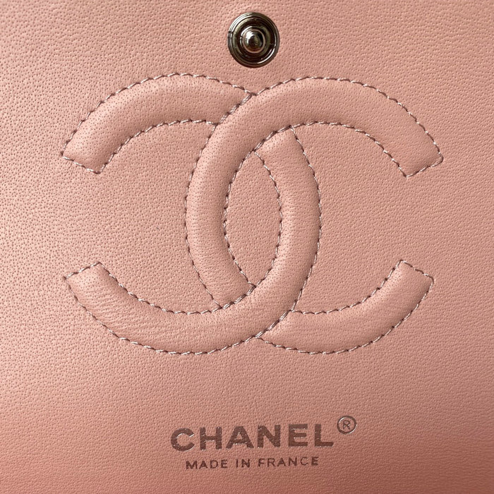 Classic Chanel Medium Flap Bag Pink CF1112