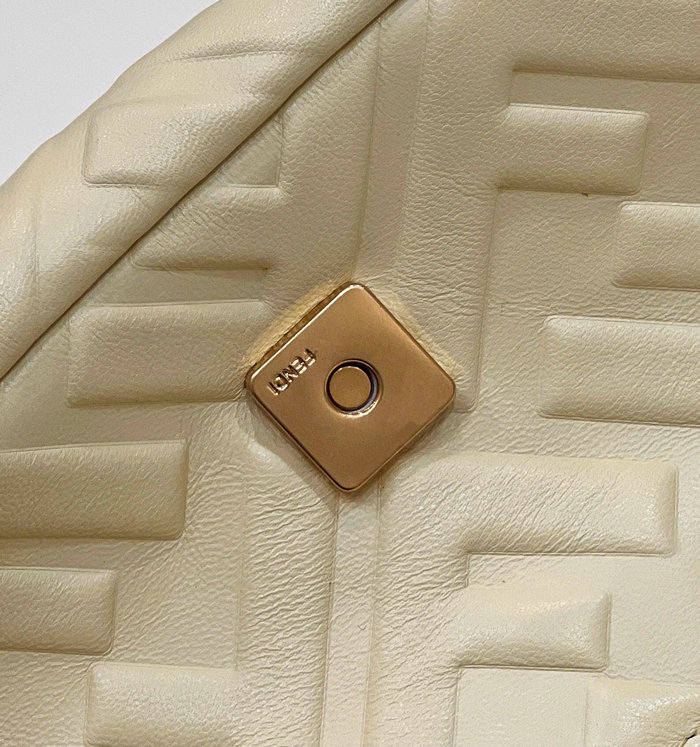 Fendi Baguette Mini leather bag Yellow F0191S