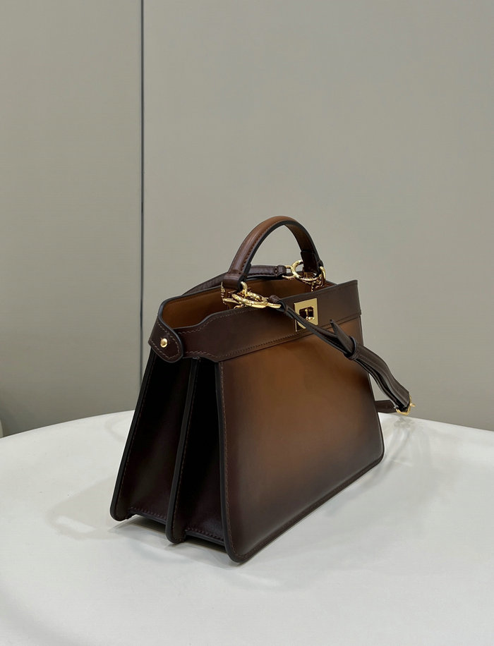 Fendi Peekaboo ISeeU Bag Brown F70193