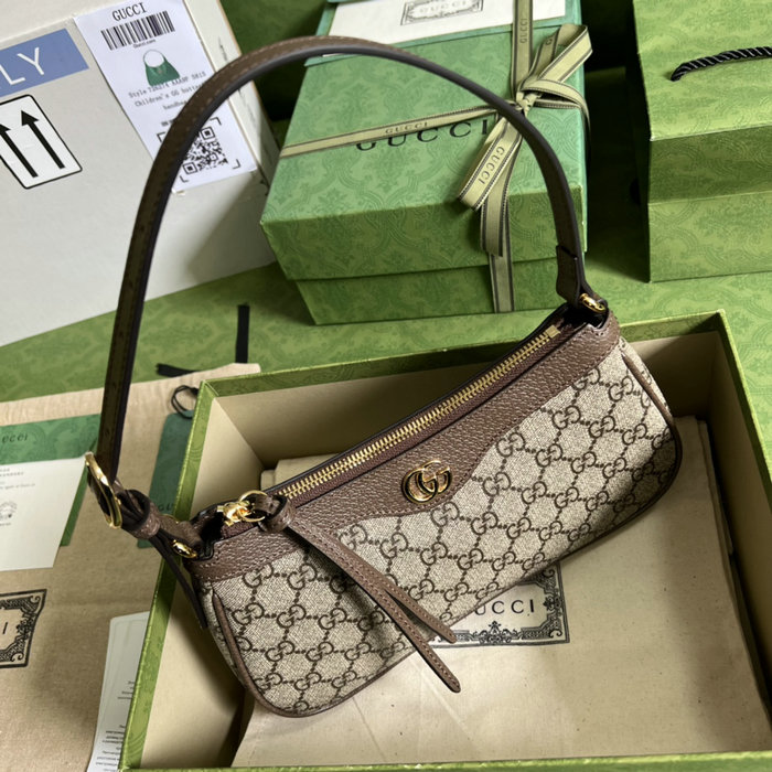 Gucci Ophidia GG small handbag Brown 735145