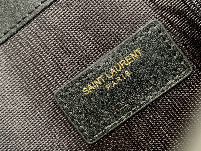 Saint Laurent Smooth Clutch Bag Black 565739