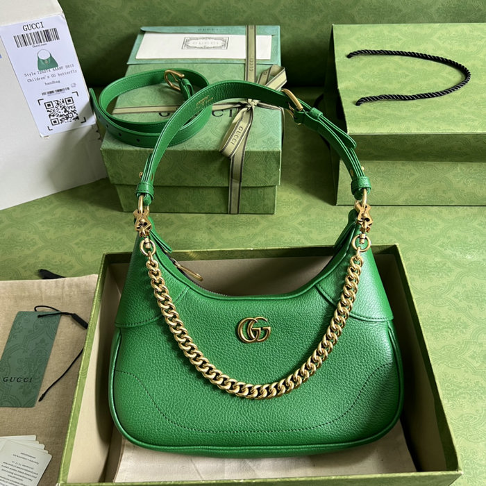 Gucci Aphrodite Small shoulder bag Green 731817