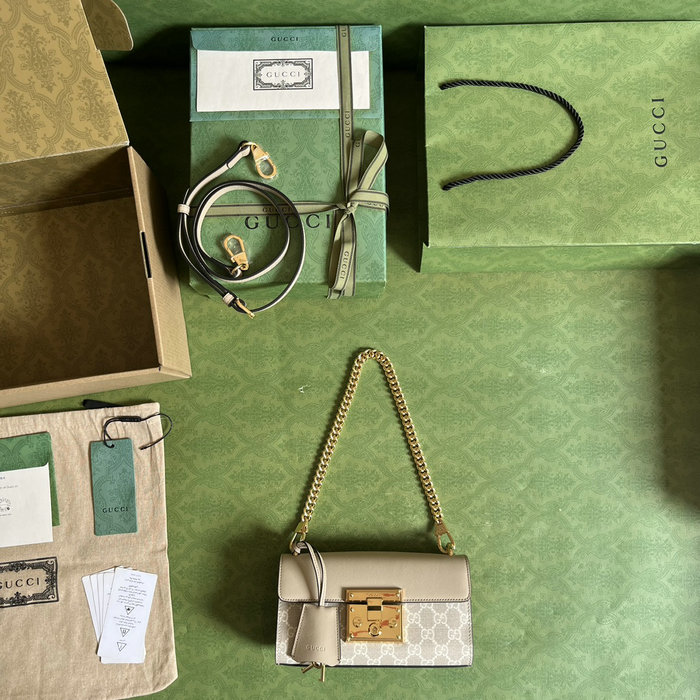 Gucci Padlock Mini shoulder bag Beige 735103