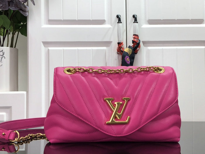 Louis Vuitton New Wave Chain Bag MM Pink M58552