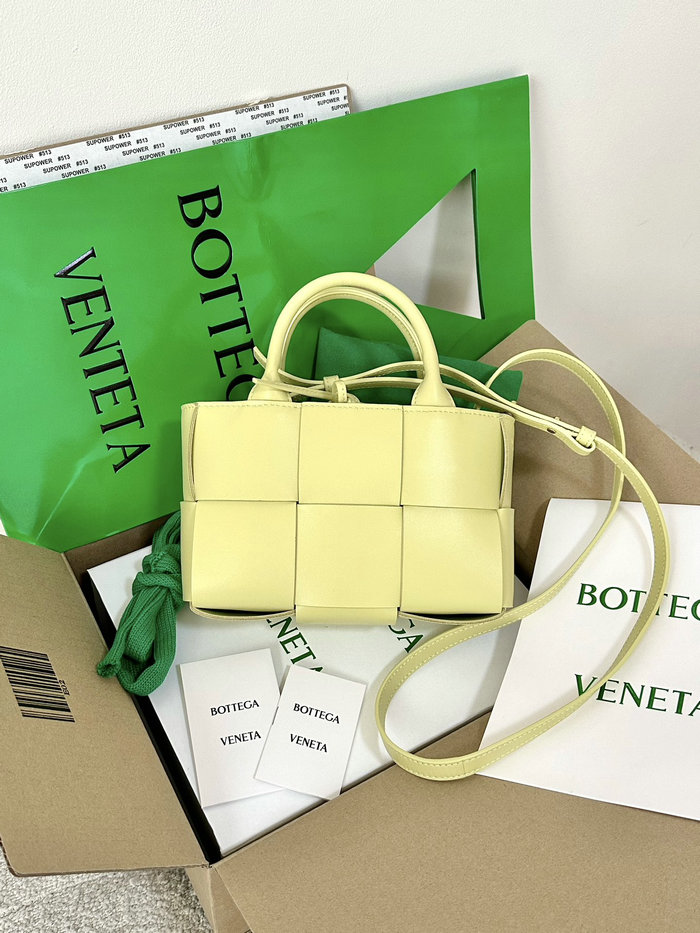 Bottega Veneta Candy Arco Tote Bag Yellow B729029