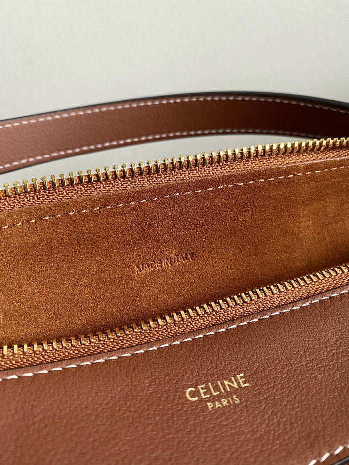 Celine Large Romy in Supple Calfskin Tan C35039