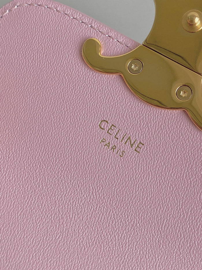 Celine Mini Triomphe Pink C35021