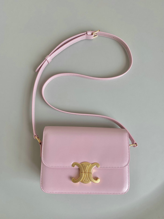 Celine Small Triomphe Bag Pink CS35023