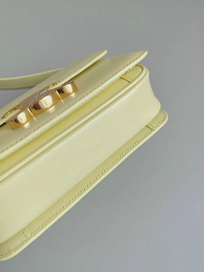 Celine Small Triomphe Bag Yellow CS35023