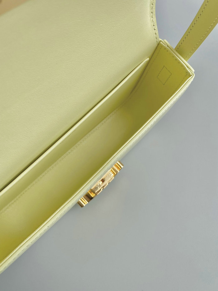 Celine Triomphe Shoulder Bag Yellow C35029