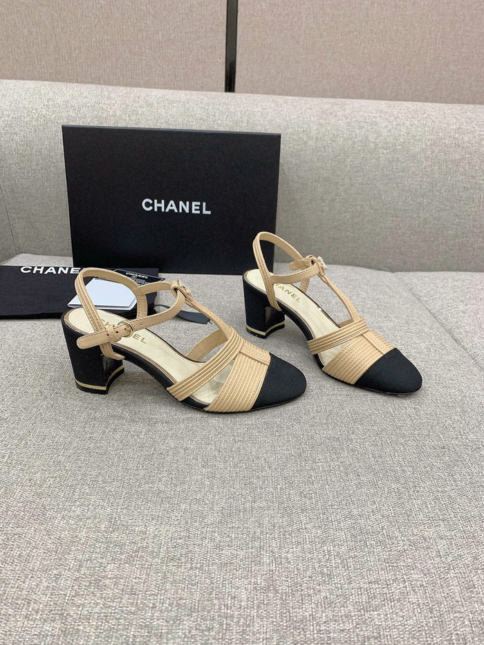 Chanel Sandals Beige CS03184