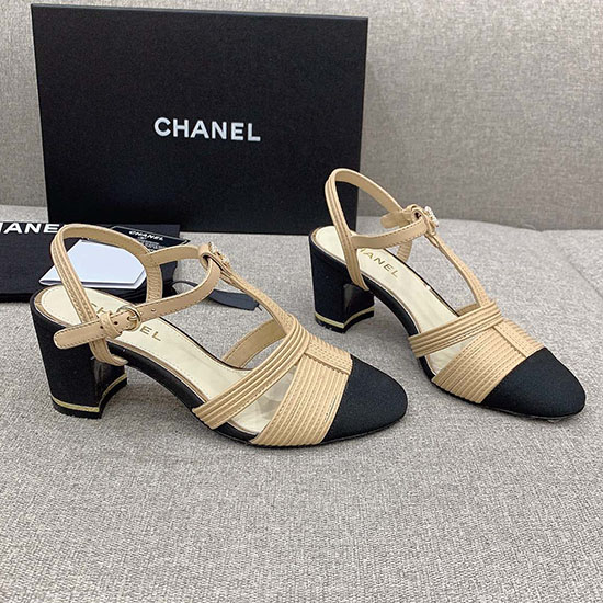 Chanel Sandals Beige CS03184