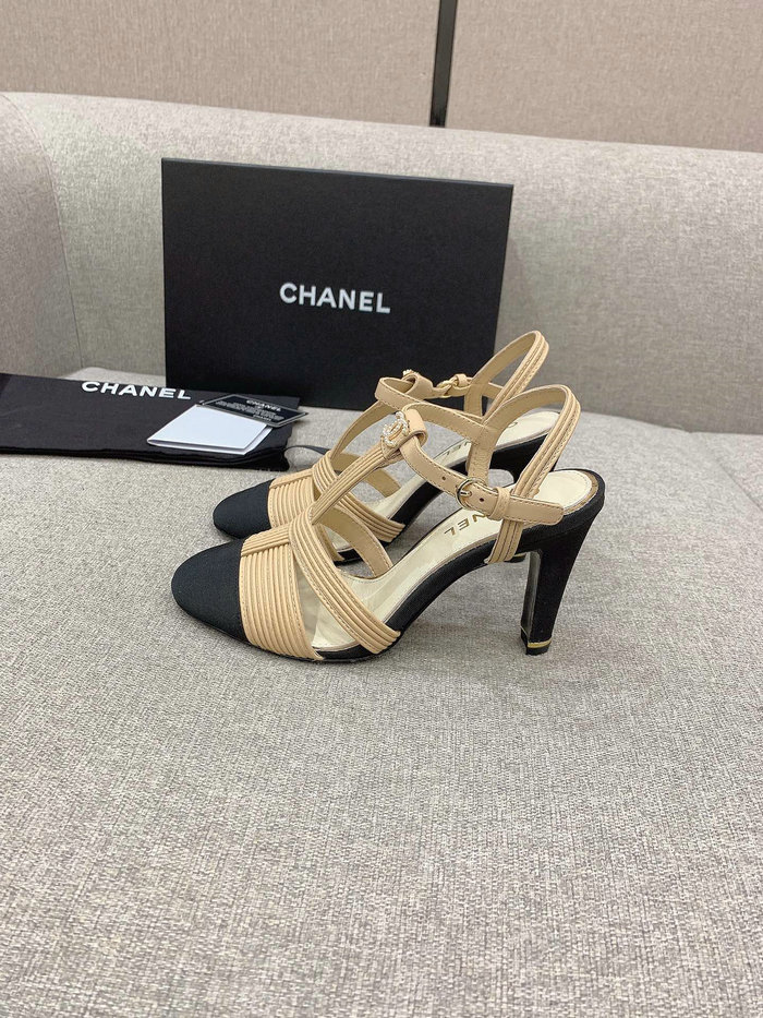 Chanel Sandals Beige CS03185