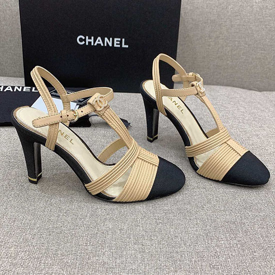 Chanel Sandals Beige CS03185